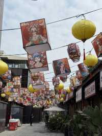 Chengdu marketplace in traditional vibe