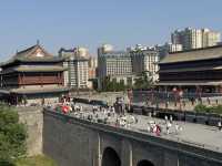 จุดชมวิวกำแพงเมืองซีอาน จีนดีออก🇨🇳