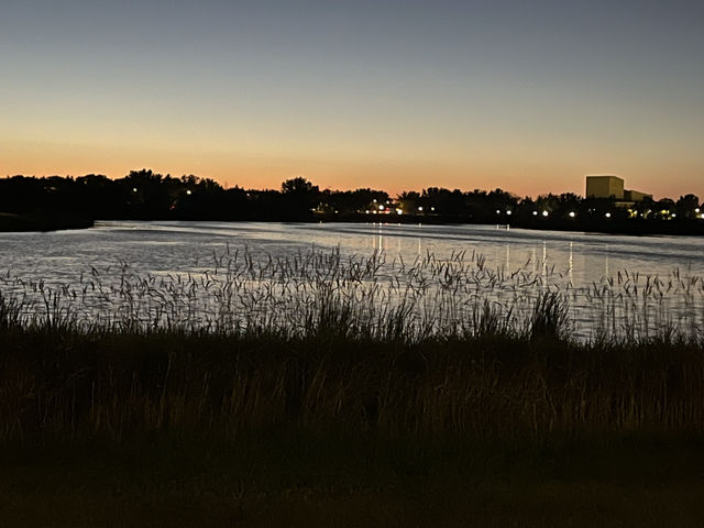 Yoga at Wascana Lake, Regina, Saskatchewan Canada