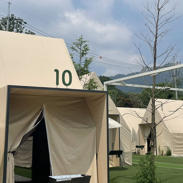 🏕️ 서울 글램핑의 새로운 매력, 무수아취에서 만난 힐링 데이 ☀️