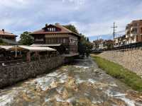 【Prizren｜中世の街並みと絶景が残るコソボ第2の都市】  城壁からの眺めと、偶然出会った虹の奇跡