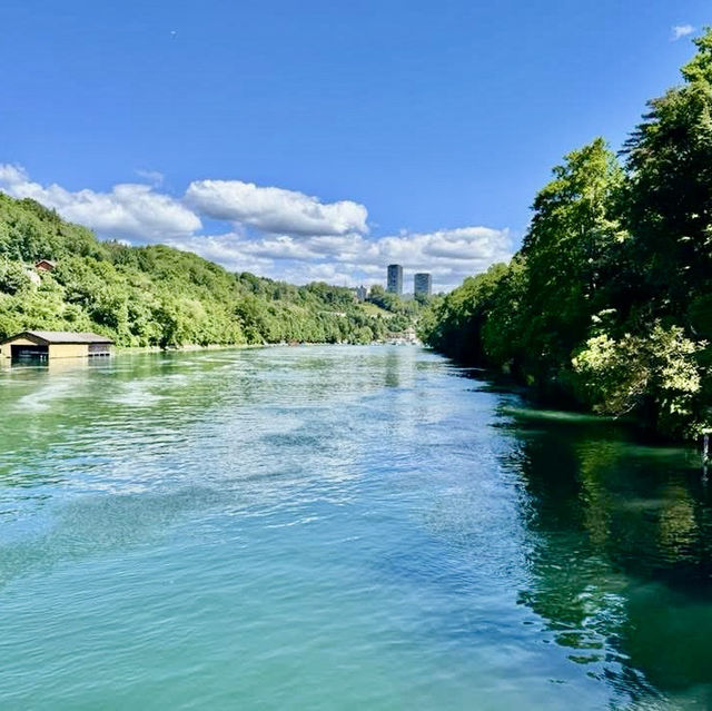 壯觀迷人的瀑布～瑞士萊茵瀑布 Rheinfall 
