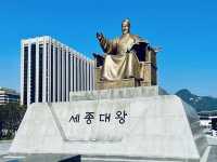 The Statue of King Sejong the Great