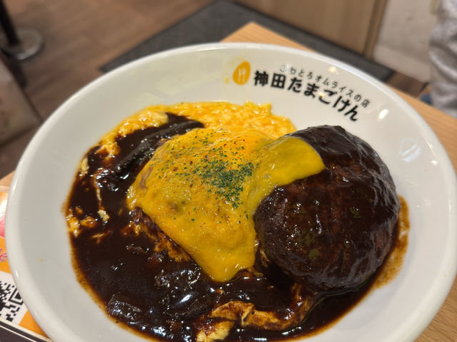 🍳 Hidden Comfort: Fluffy Omurice Magic at Kanda Tamagoken Ikebukuro 🍅 