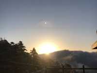 야간 산행 지리산