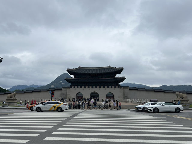 광화문과 경복궁 근정전