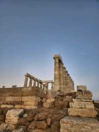 🌊🏛️ 波塞冬神廟 Temple of Poseidon｜在海神面前，看太陽沈入愛琴海