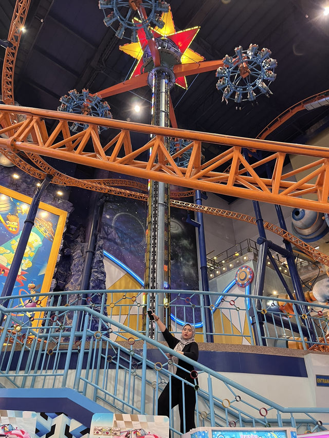 Fun thrilling time at Berjaya Times Square Theme Park! 🎉