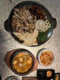 경성대 데이트 맛집으로 추천 구워져서 나오는 고기집 완벌집