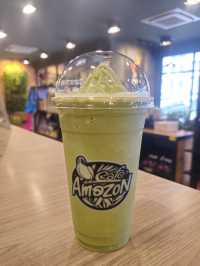 🌿 Amazon คาเฟ่สายกรีน @ ปตท. เส้นลงหาดบางแสน 🌿