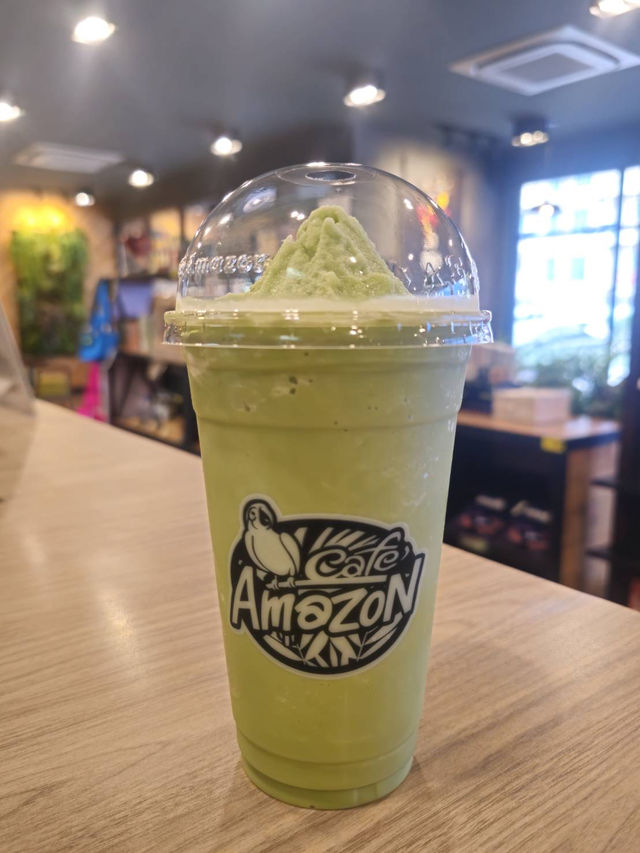 🌿 Amazon คาเฟ่สายกรีน @ ปตท. เส้นลงหาดบางแสน 🌿