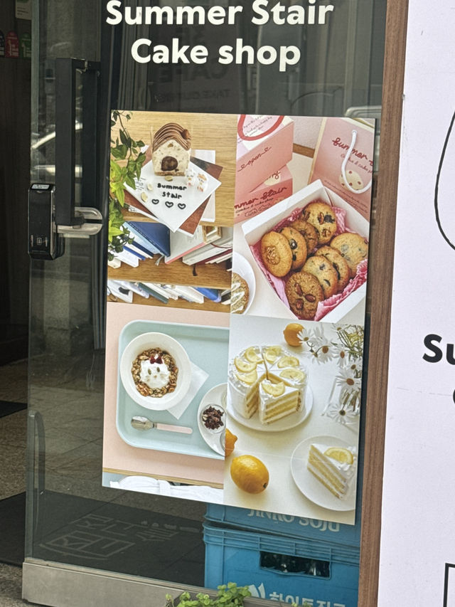 韓国/ソウル【サダン】Summer Stair Cake shop