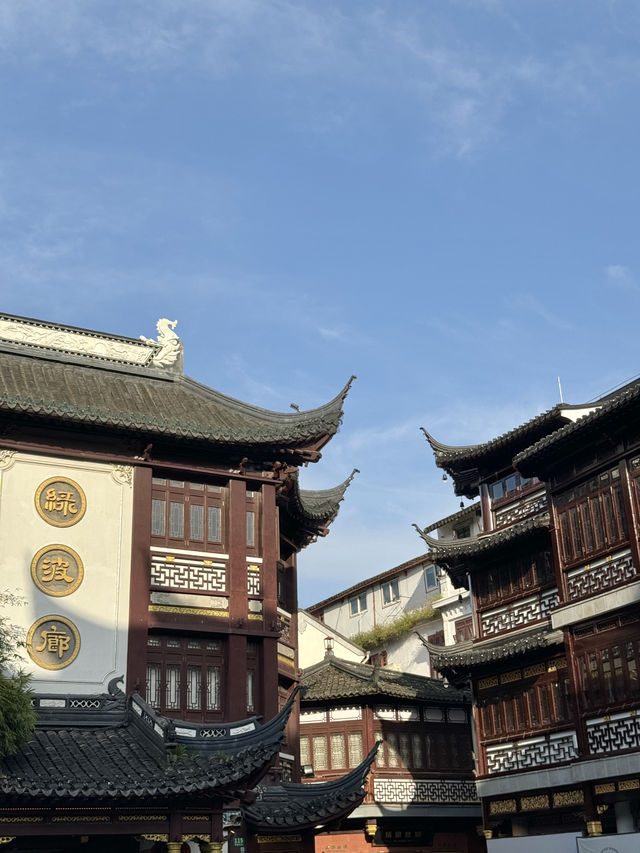 Yuyuan old street สวนสไตล์จีนโบราณกลางเซี่ยงไฮ้