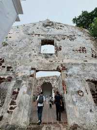 Vitis St. Paul's Church in Malacca