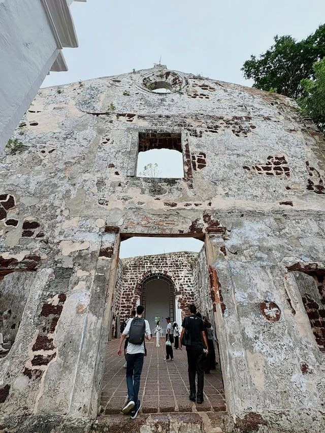 Vitis St. Paul's Church in Malacca