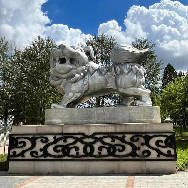 ♟️ Giant Mongol Chess in the Heart of Kangbashi! 