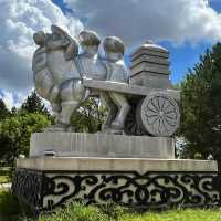 ♟️ Giant Mongol Chess in the Heart of Kangbashi! 