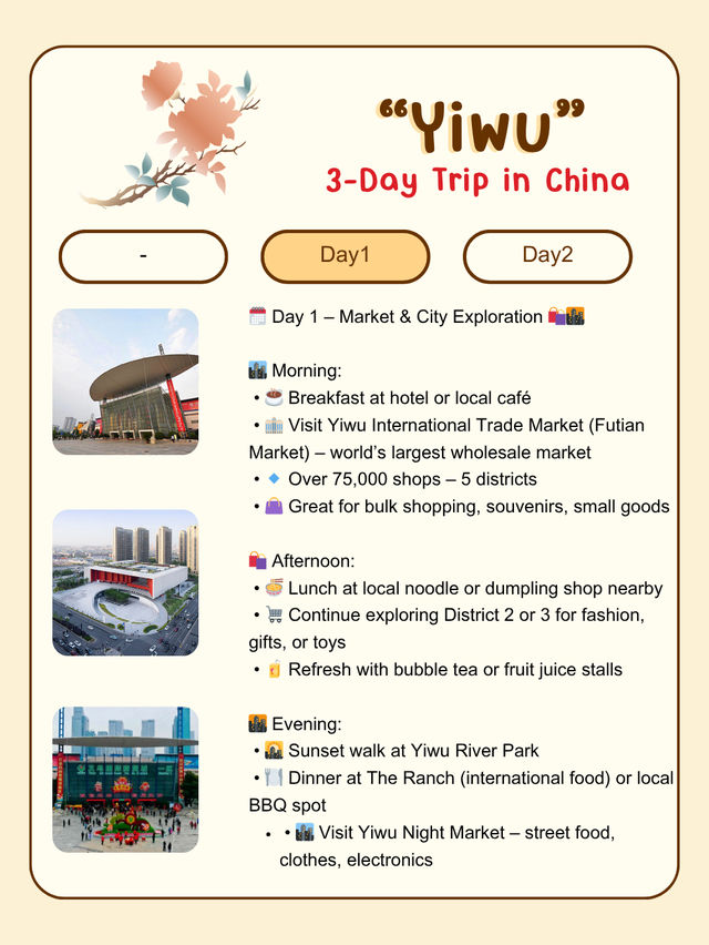 Let’s go to Yiwu, China! 🇨🇳🥢