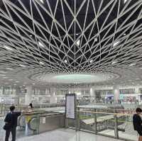 🚆สถานีรถไฟฟ้า Gangxia North | Shenzhen 🚆