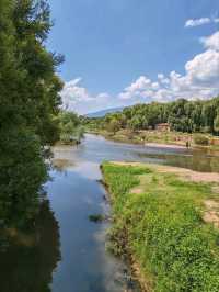 Yujin Bridge in Shaxi Ancient Town, Jianchuan, Yunnan