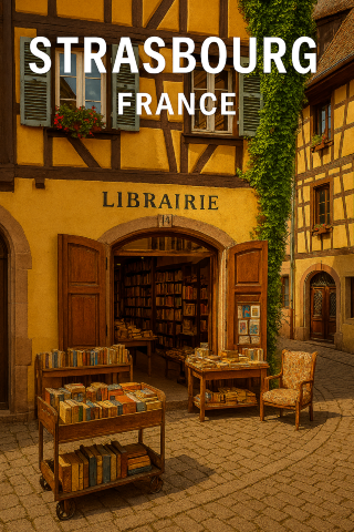 Colmar…thành phố nơi Belle có thể đã từng đi bộ và đọc sách.