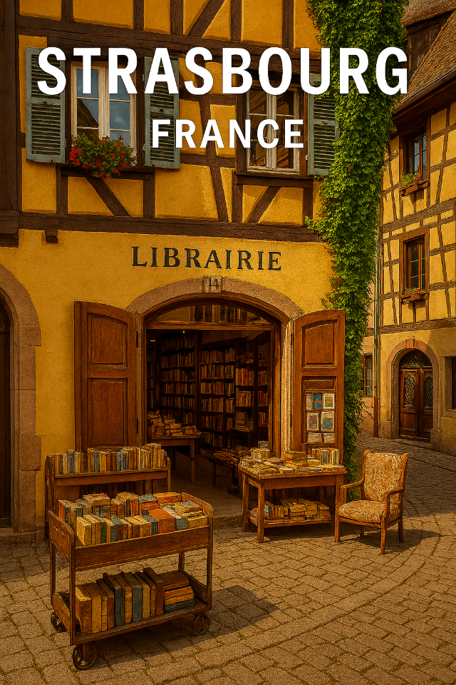 Colmar…เมืองที่เบลล์อาจเคยเดินอ่านหนังสืออยู่จริง