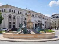 母性與權力的象徵#奧林匹亞噴泉(Fountain of the Mothers of  Macedonia )-Skopje North Macedonia
