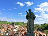 Western Charm View🏛️ Plášťový Most – The Cloak Bridge of Český Krumlov 
