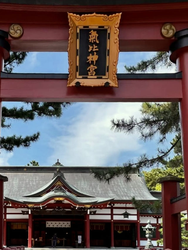 농업신을 모시는 ⛩️호쿠리쿠 지역의 고전 건축 여행기행 ✨게히신궁 여행