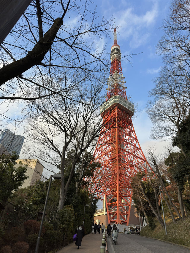 Tokyo Tower: the classic city trademark