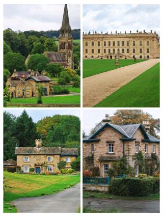 🌸 Edensor Village – 德比郡的隱世瑰寶！🏡