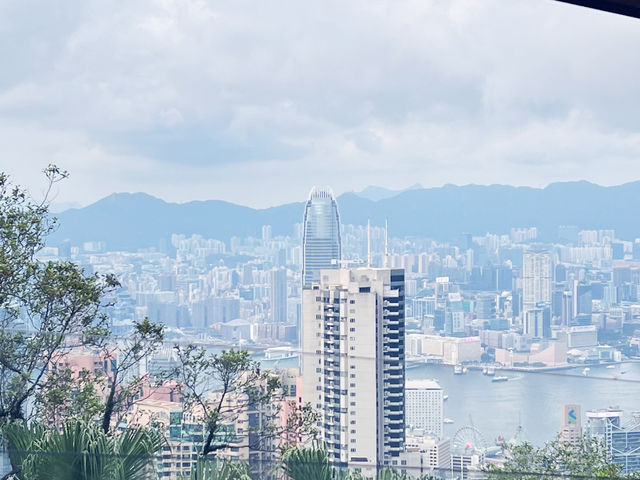 🌃香港太平山夜景炸裂！站在山頂被整個城市閃到眼睛✨