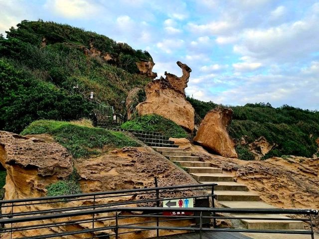 Queen Head ที่Yehliu Geopark✨️
