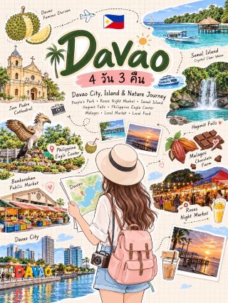다바오(Davao) — 대자연과 바다, 미식이 공존하는 민다나오의 대도시