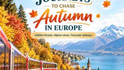 🍁🚆 6 EPIC SCENIC TRAIN JOURNEYS TO CHASE AUTUMN VIBES IN EUROPE — traveler post in Styria