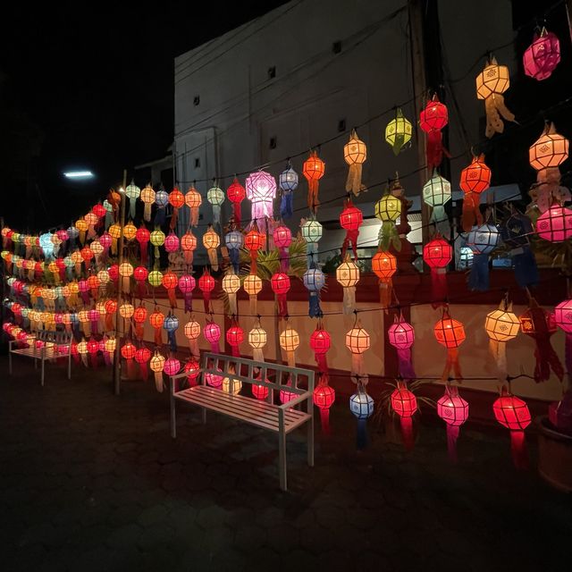 Colorful and interesting temple