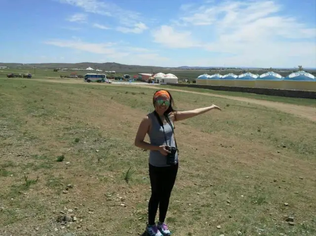 Mongolian Yurts in Xilamuren Grassland 🇨🇳