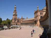 Amazing views of Plaza de España in Seville 🇪🇸
