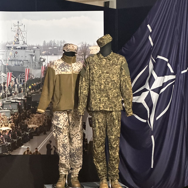 Spine chilling experience at a military museum!