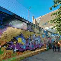 ถนนสาย graffiti จุดถ่ายรูปสุดฮิปที่ Ghent
