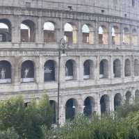 Gazing upon the Colosseum 