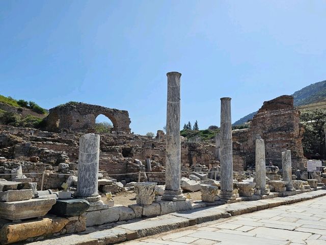 漫遊古希臘遺跡，以弗所（Ephesus）下層區