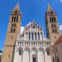 Pécs, the city center is gorgeous.