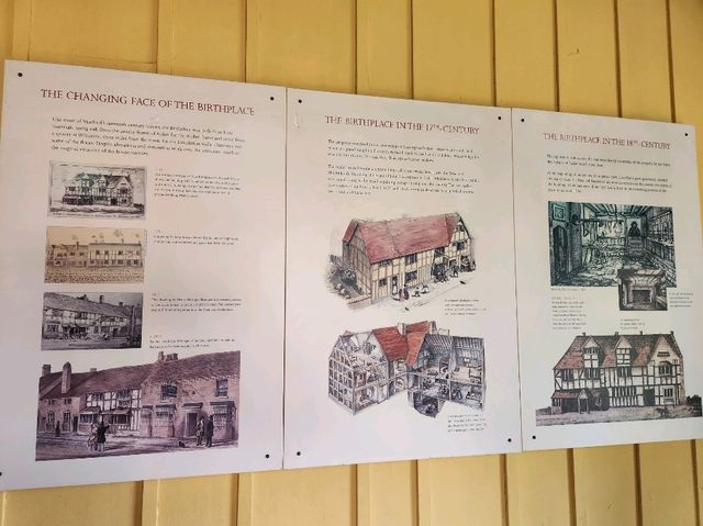 Snippet of inside Shakespeare's Birthplace
