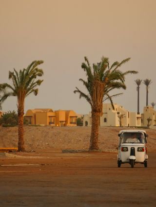 Moonlight Flowing Over the Stone Walls, the Night of Sabratha