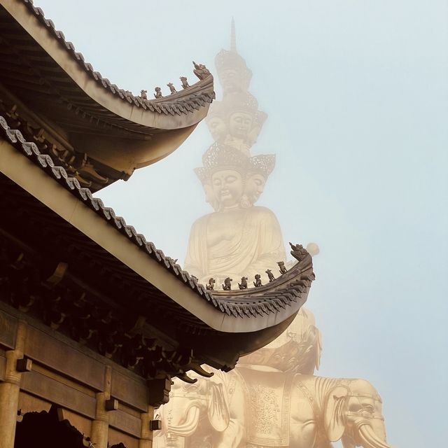 Golden Temple - Nestled above the clouds!