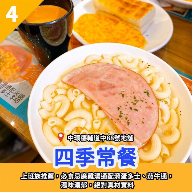 八大香港茶餐廳推薦