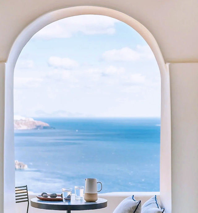 "Greek pure white vacation hotel, probably looks like heaven!"