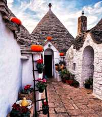 Italy's Alberobello town, a world from fairy tales.