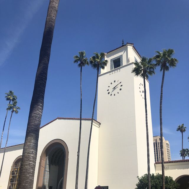 Union station, an art deco gem in Los Angeles